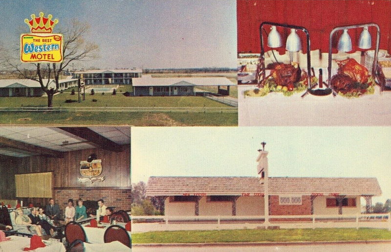 Colonial Motor Inn (Country Hearth Inn and Suites) - Old Postcard (newer photo)